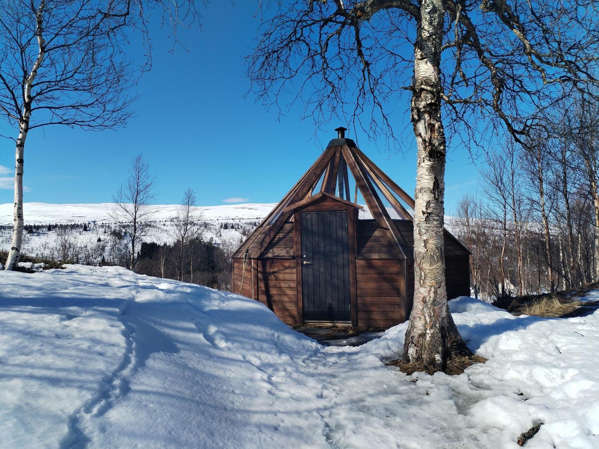 Апартаменты Hessdalen Ufocamp Varhus Экстерьер фото