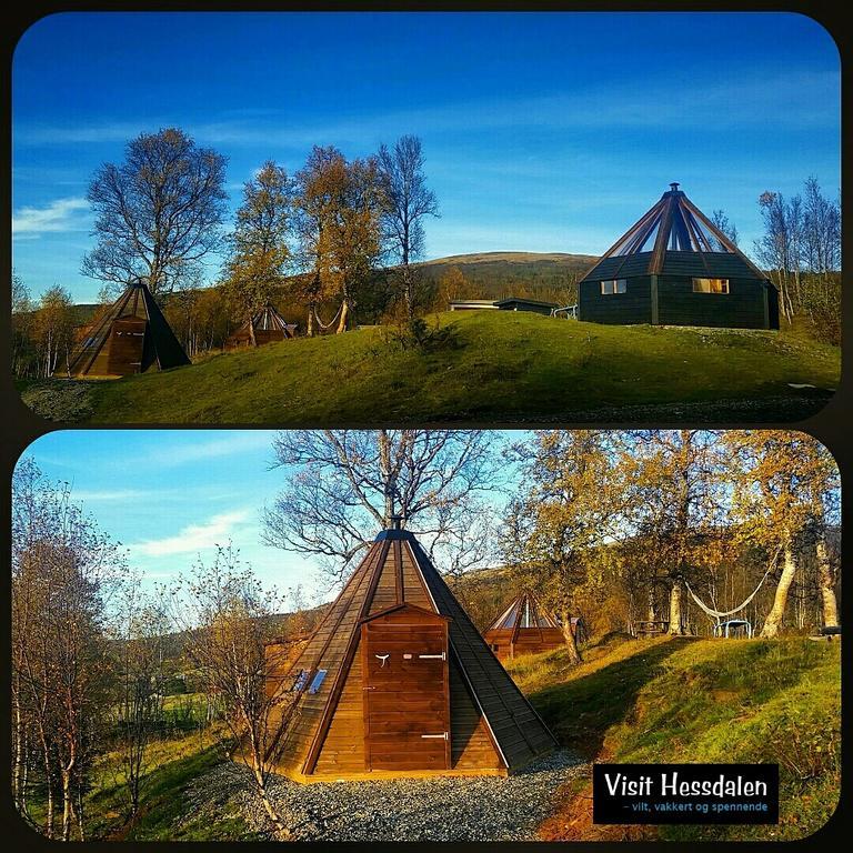 Апартаменты Hessdalen Ufocamp Varhus Экстерьер фото